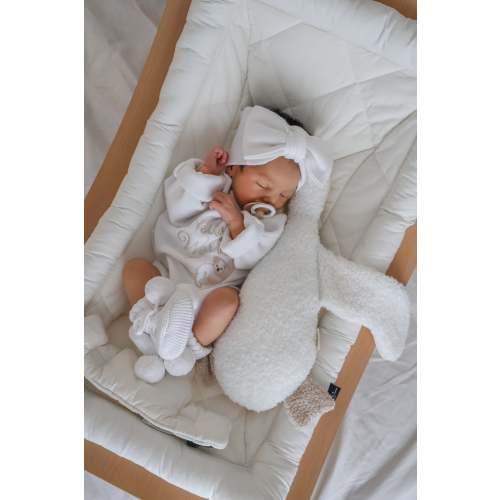 Boucle' Cuddle Duck – Coconut Teddy Color