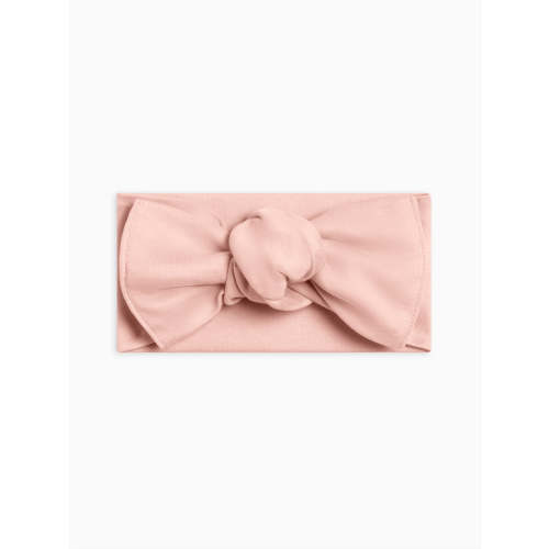 Organic Cotton Bow Headband - Ballet