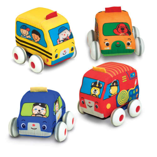 Melissa & Doug K's Kids Pull-Back Vehicles Toy