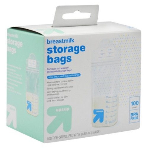 Milk Storage Bags - 100ct - up & up™