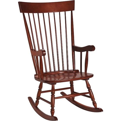 Gift Mark Adult Rocking Chair, Cherry
