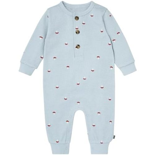 Modern Moments by Gerber unisex-baby Long Sleeve Long Leg Slouch Romper