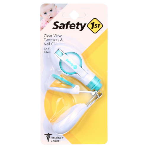 Safety 1st Clear View Clippers/Tweezer Set, Arctic