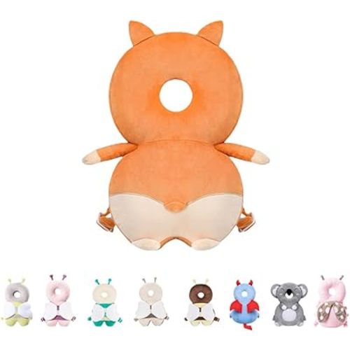 Baby Head Protector Backpack for Falling Crawling and Walking Toddler Essentials Infant Toys Helmets Baby Lover Gifts for 0.5-3 Years 6-12 Months