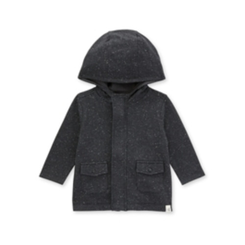 Speckled Heather Organic Baby Boy Utility Jacket