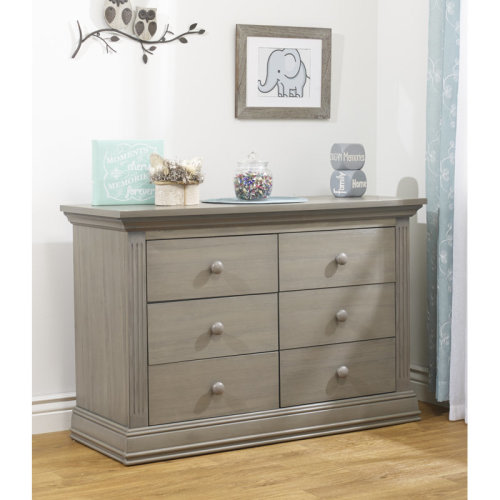 Sorelle Paxton 6 Drawer Double Dresser & Reviews | Wayfair