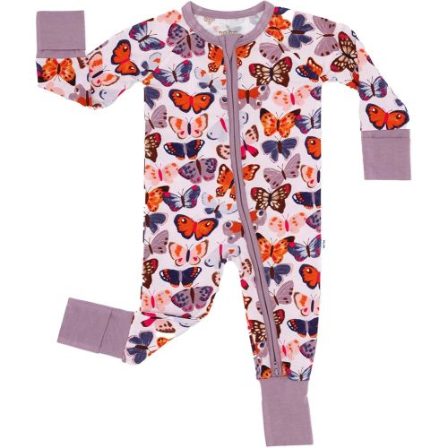 Little Sleepies Pajamas for Baby Boys & Girls, Viscose from Bamboo Baby Pajamas, Snug Baby Sleeper, Toddler PJs, 2-Way Zipper