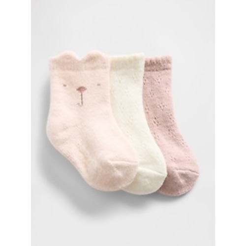 Baby CashSoft Crew Socks (3-Pack) | Gap