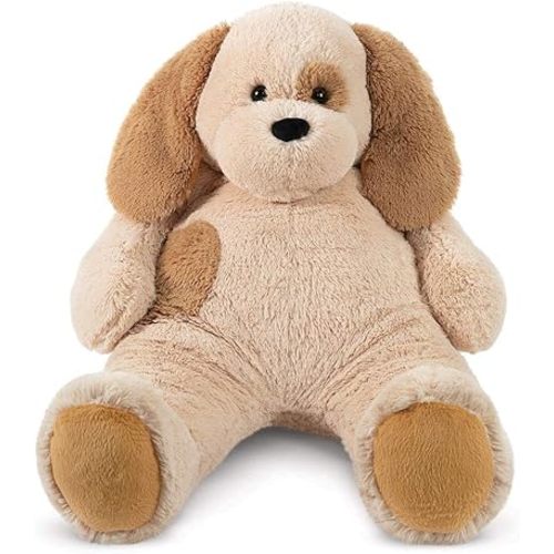 Vermont Teddy Bear Dog Stuffed Animal - 4 Foot Big Puppy Stuffed Animal from Giant Cuddle Collection - Adorable & Collectible Stuffed Dog Plush for Kids & Adults - Crafted in The USA