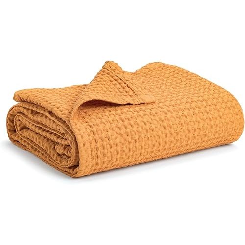 Simka Rose Waffle Cotton Soft Breathable Swaddle Blanket for Baby Nursery, Stroller & Crib - Receiving Blanket for Boys & Girls, Gender Neutral Toddler
