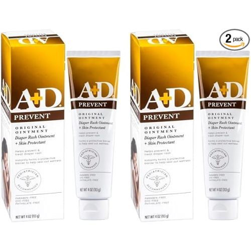A+D Original Ointment, 4 Ounce (Pack of 2)