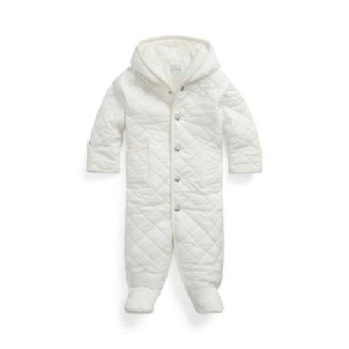 Baby Water-Repellent Hooded Barn Bunting One Piece