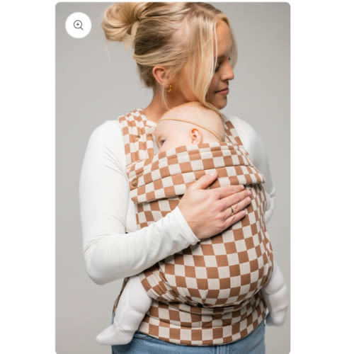 The Monarch Carrier - Mocha Check – Mabē