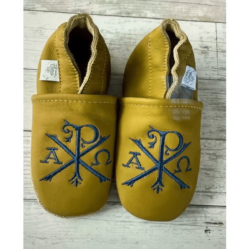 Emmaus Crib Shoes | Yellow