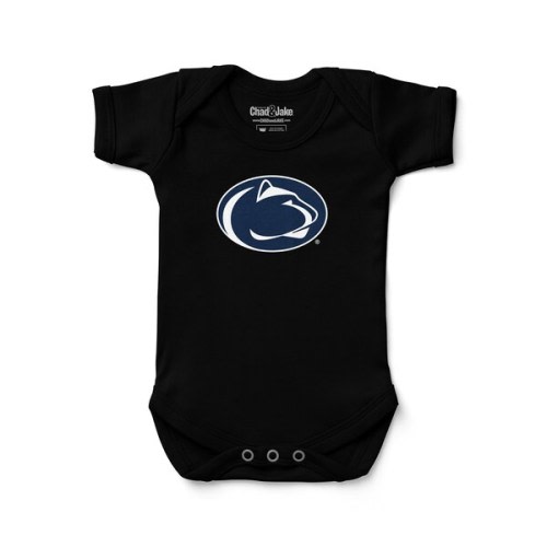 Penn State Nittany Lions Chad & Jake Infant Logo Bodysuit - Black