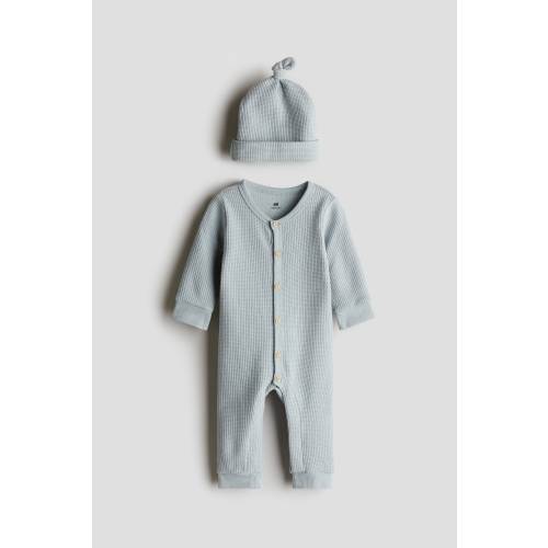 2-PIECE WAFFLED COTTON SET