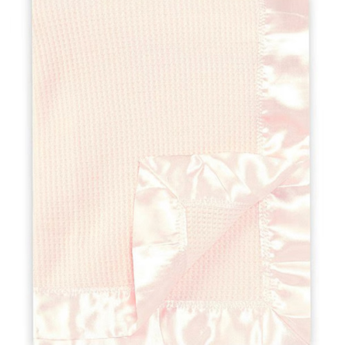 Starting Out Baby Satin-Trim Blanket