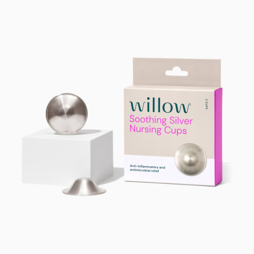 Willow Soothing Silver Nursing Cups (2 Pack)