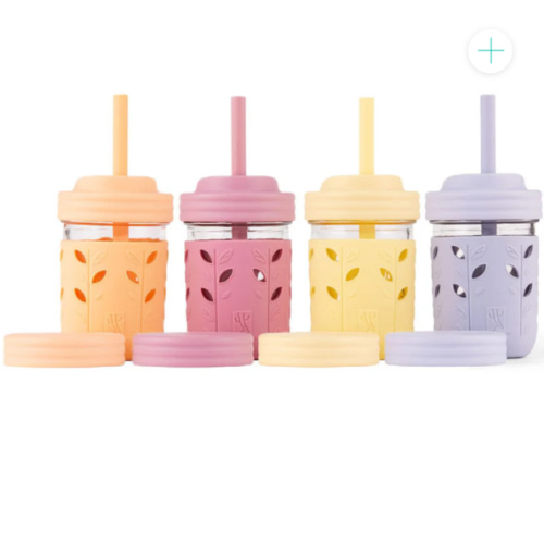 8oz Glass Mason Jar Drinking Tumblers + Food Storage