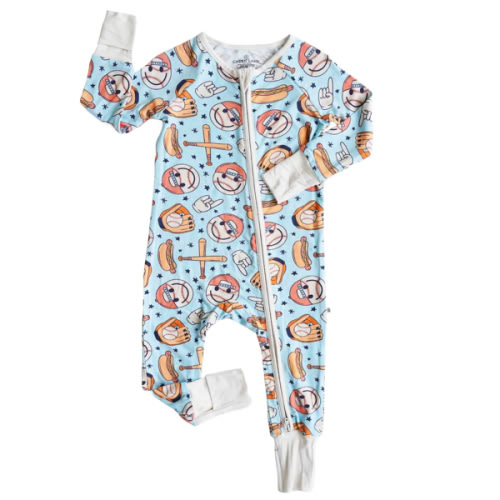 Home Run Convertible Zip Romper*