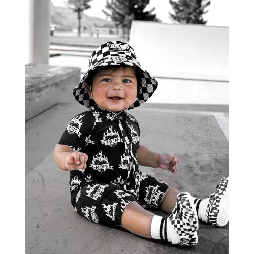 Bamboo Zippy Shortie in Mad Love For My Mama [Midnight Edition]