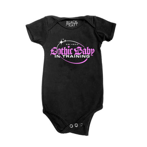 Gothic Baby In Training - Baby Onesie