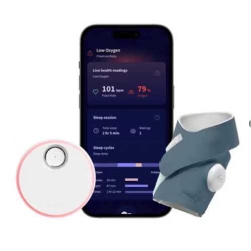 Amazon.com: Owlet Dream Sock® - FDA-Cleared Smart Baby Monitor - Track Live Pulse (Heart) Rate, Oxygen in Infants - Receive Notifications : Baby