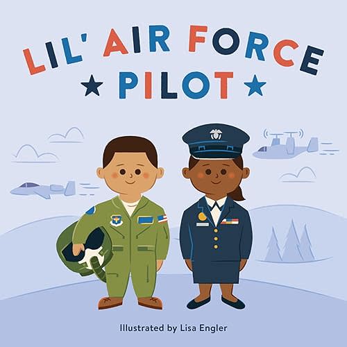 Lil' Air Force Pilot (Mini Military) Board book – June 1, 2021