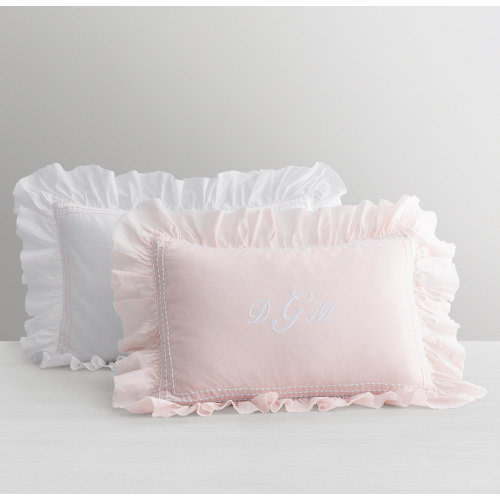 Ruffled Voile Boudoir Sham | RH Baby & Child