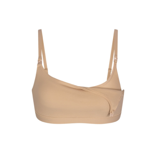 FITS EVERYBODY MATERNITY PUMPING SCOOP BRALETTE | CLAY