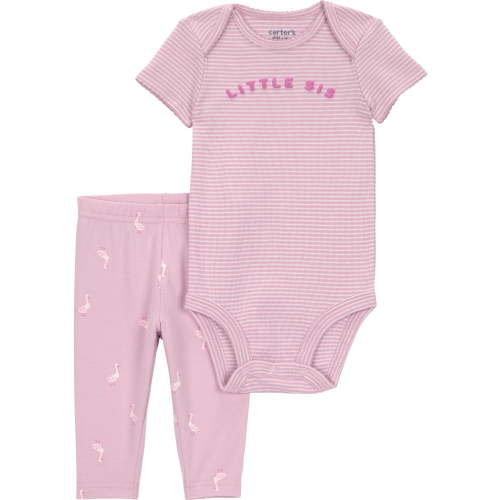 Carter's Child of Mine Baby Girl Outfit Set, 2-Piece, Sizes 0/3-24 Months