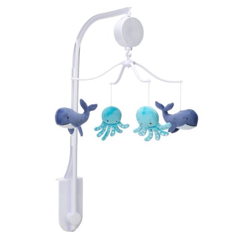 Bedtime Originals Whales Tale Musical Baby Crib Mobile & Reviews | Wayfair