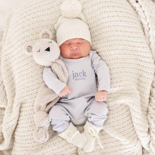 Personalized Full Length Snap Rompers
