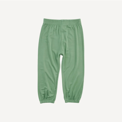 relaxed jogger | green sprig | bamboo