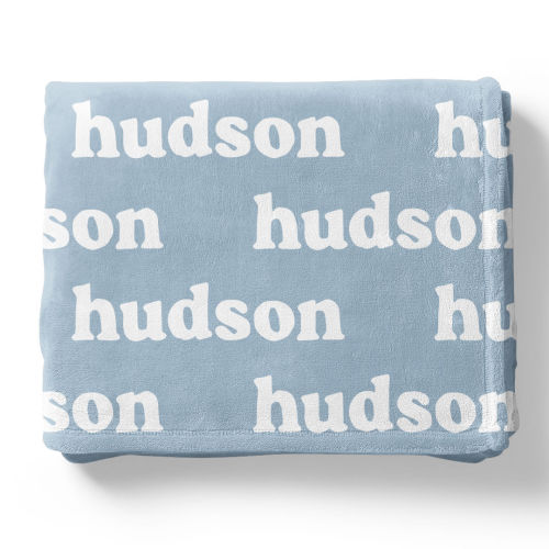 Baby Blues Personalized Color Blanket