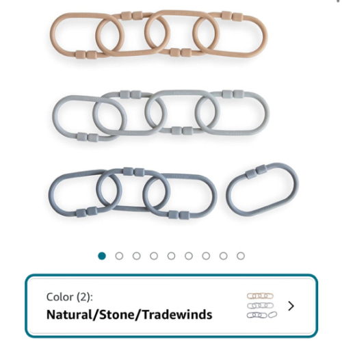 Amazon.com: mushie : Chain Link Rings