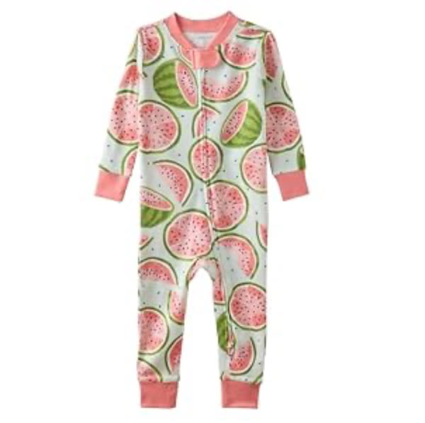 Butterblu Footless Baby Pajamas One-Piece 100% Organic Cotton