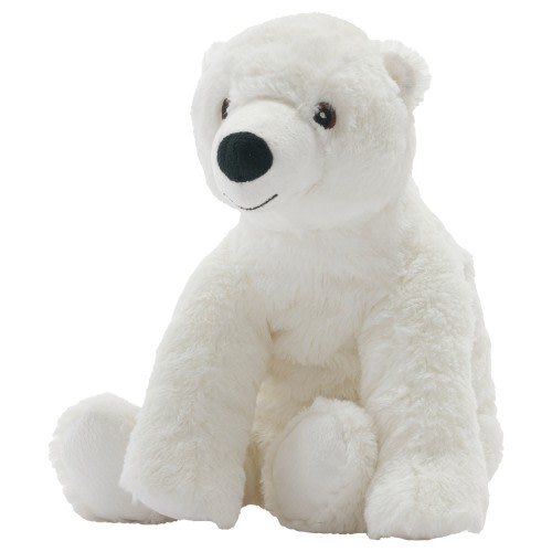 SNUTTIG Soft toy - white polar bear 11 ½ "