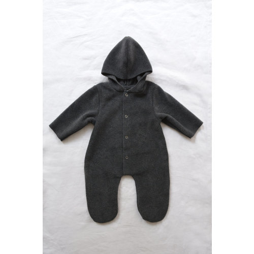 Fleece Jumpsuit Noel - Charcoal