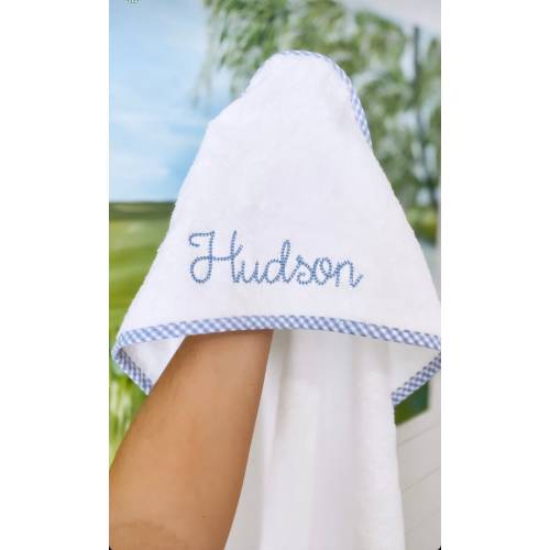 Embroidered Hooded Towel