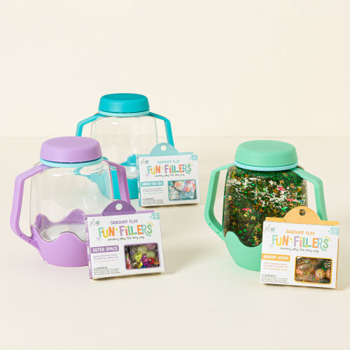 Light Up Sensory Play Jars