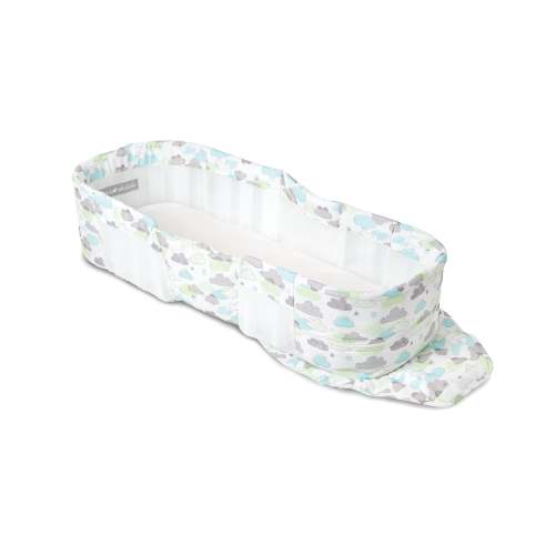 Snuggle Nest Infant Portable Lounger Bassinet for Baby, Skies
