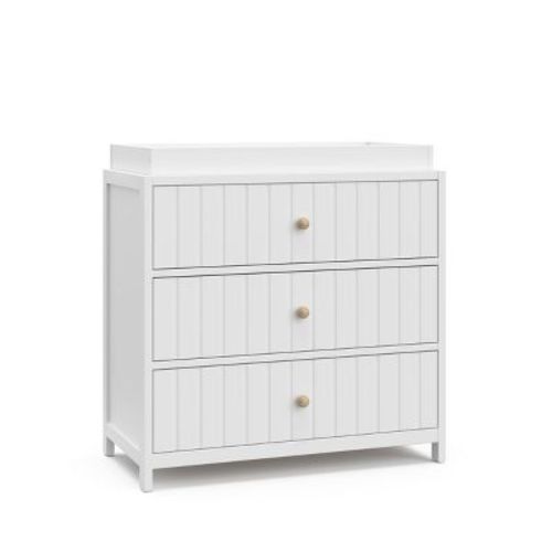 Graco Teddi 3-drawer Dresser With Removable Topper - White