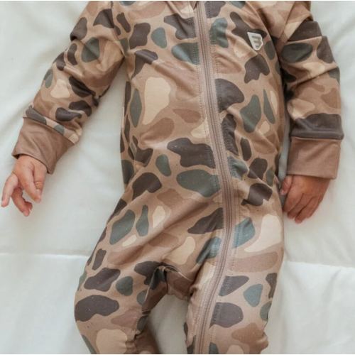 Baby Zip Up - Pintail Camo – BURLEBO