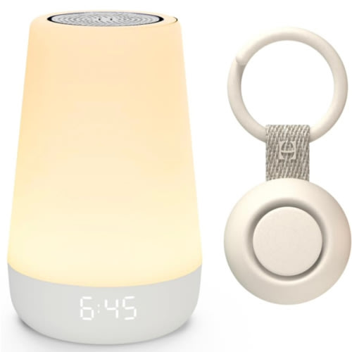 Hatch Baby Sleep Bundle: Home & Travel Sound Machines Includes Rest 2nd Gen and Portable Rest Go (Putty)