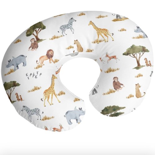 Safari animal boppy cover