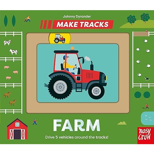 Make Tracks: Farm (Make Tracks, 3) Board book – February 6, 2024
