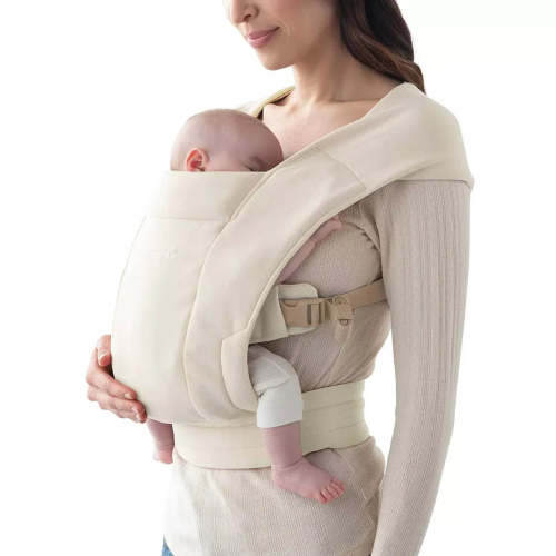 Embrace Cozy Knit Newborn Carrier - Cream