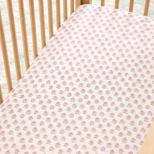 Begonia Crib Sheet