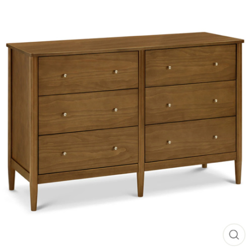 Frem 6-Drawer Dresser Walnut